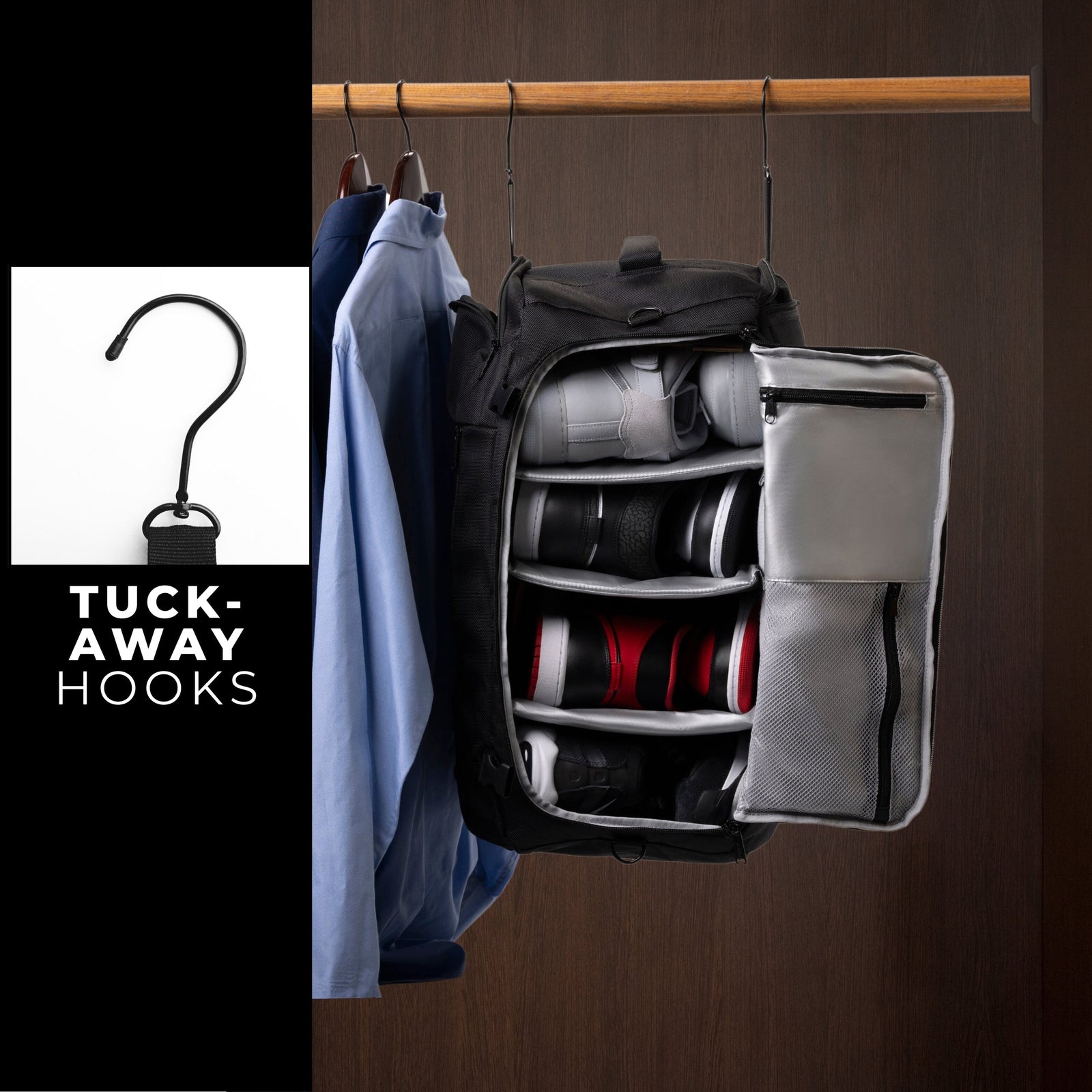 Athletico Sneaker Box Shoe Travel Duffle