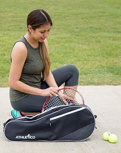 Athletico 3 Racquet Tennis Bag - Athletico