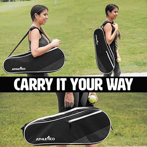 Athletico 3 Racquet Tennis Bag - Athletico