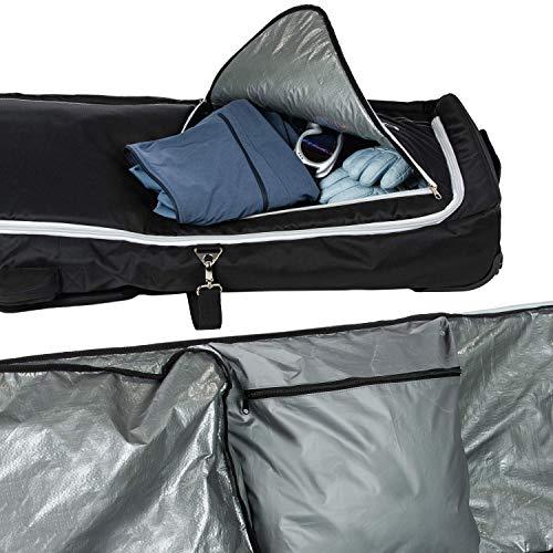 Athletico Conquest Padded Snowboard Bag with Wheels - Athletico