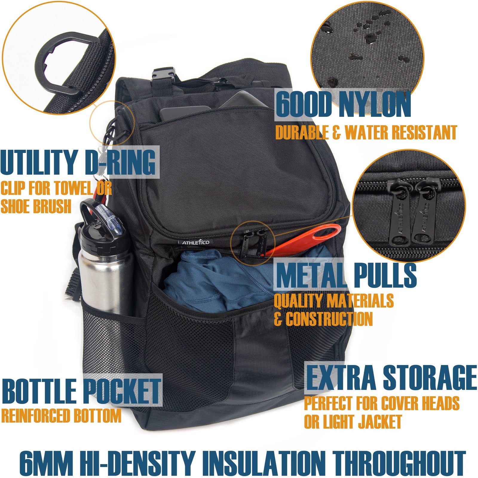 Athletico Golf Cooler Backpack - Athletico