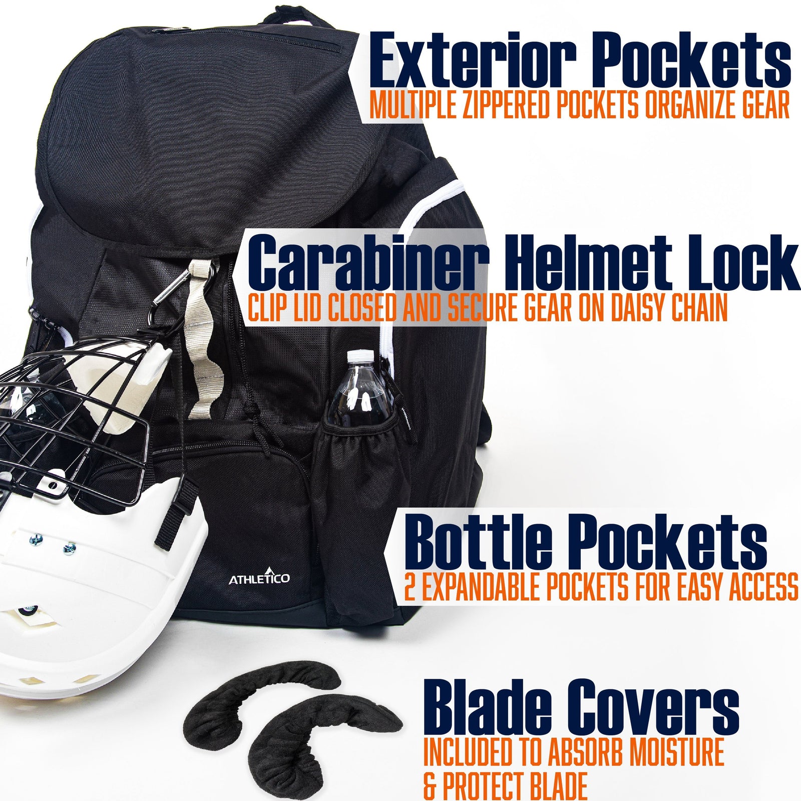 Athletico Hockey Backpack - Athletico