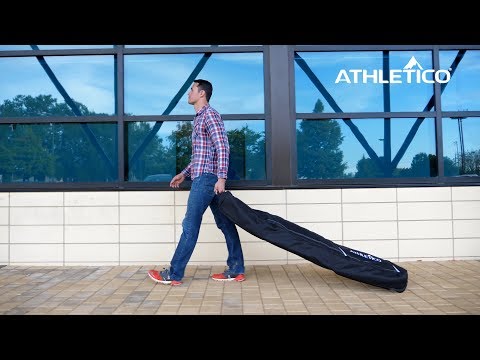 Athletico Conquest Padded Snowboard Bag with Wheels