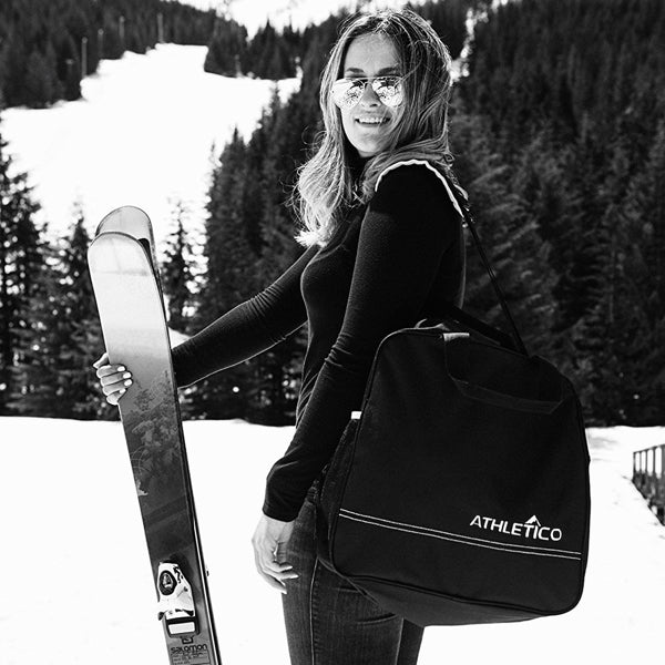 Athletico Rolling Double Ski Bag Athletico