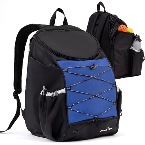 Athletico 42L Pro Pickler Pickleball Backpack Blue 