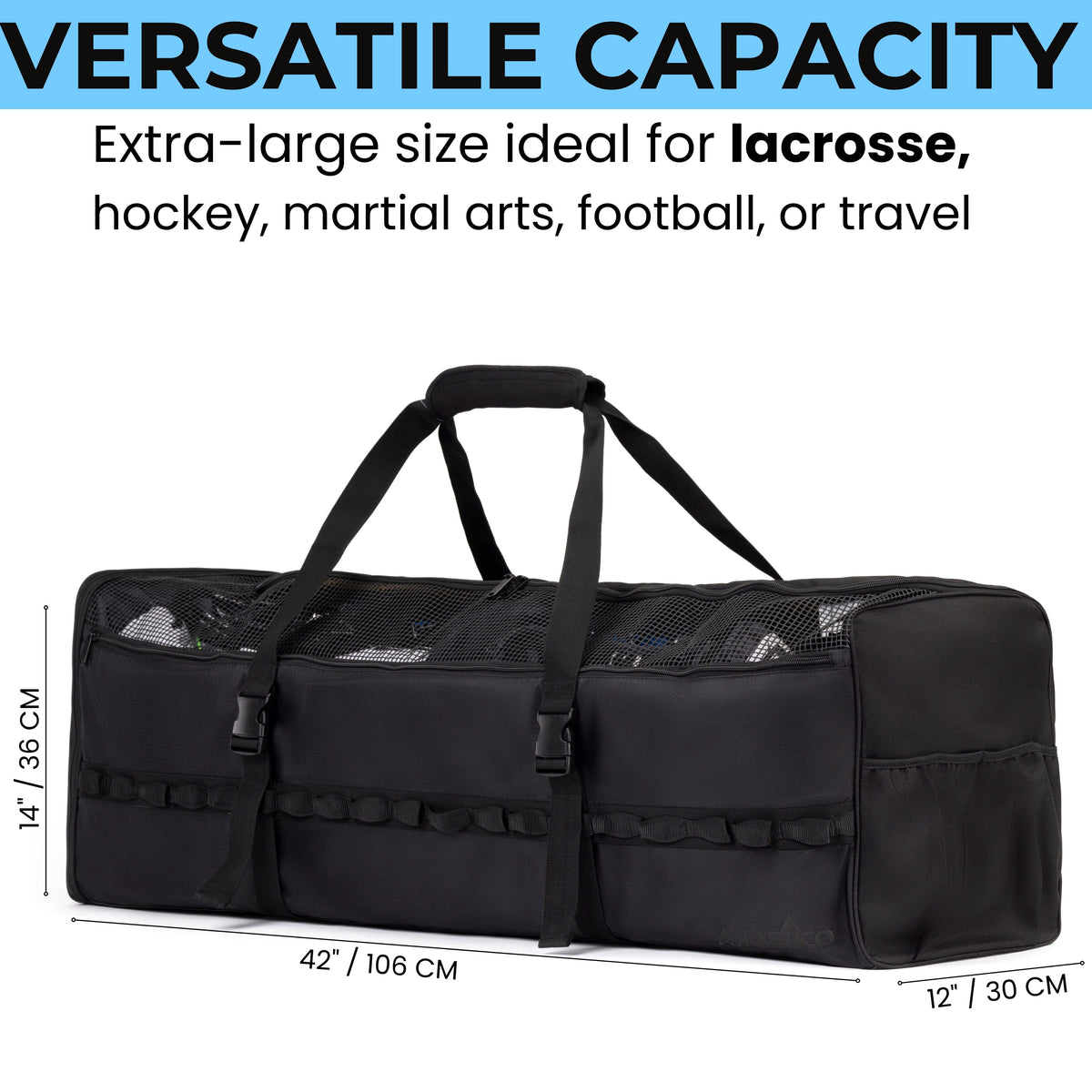 Athletico Field Lacrosse Duffle 