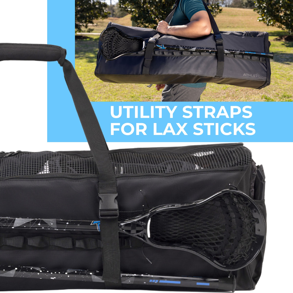 Athletico Field Lacrosse Duffle 