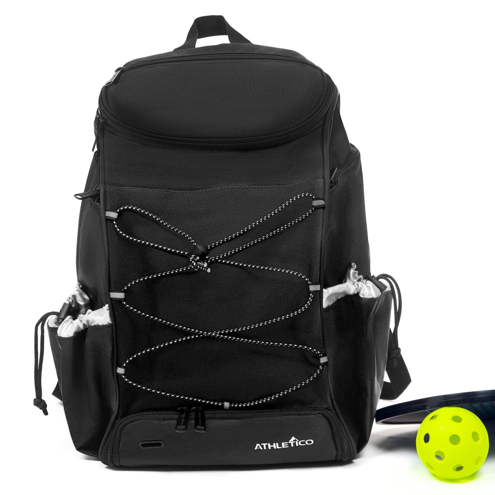 Athletico Pickleball Pickler Backpack Black 
