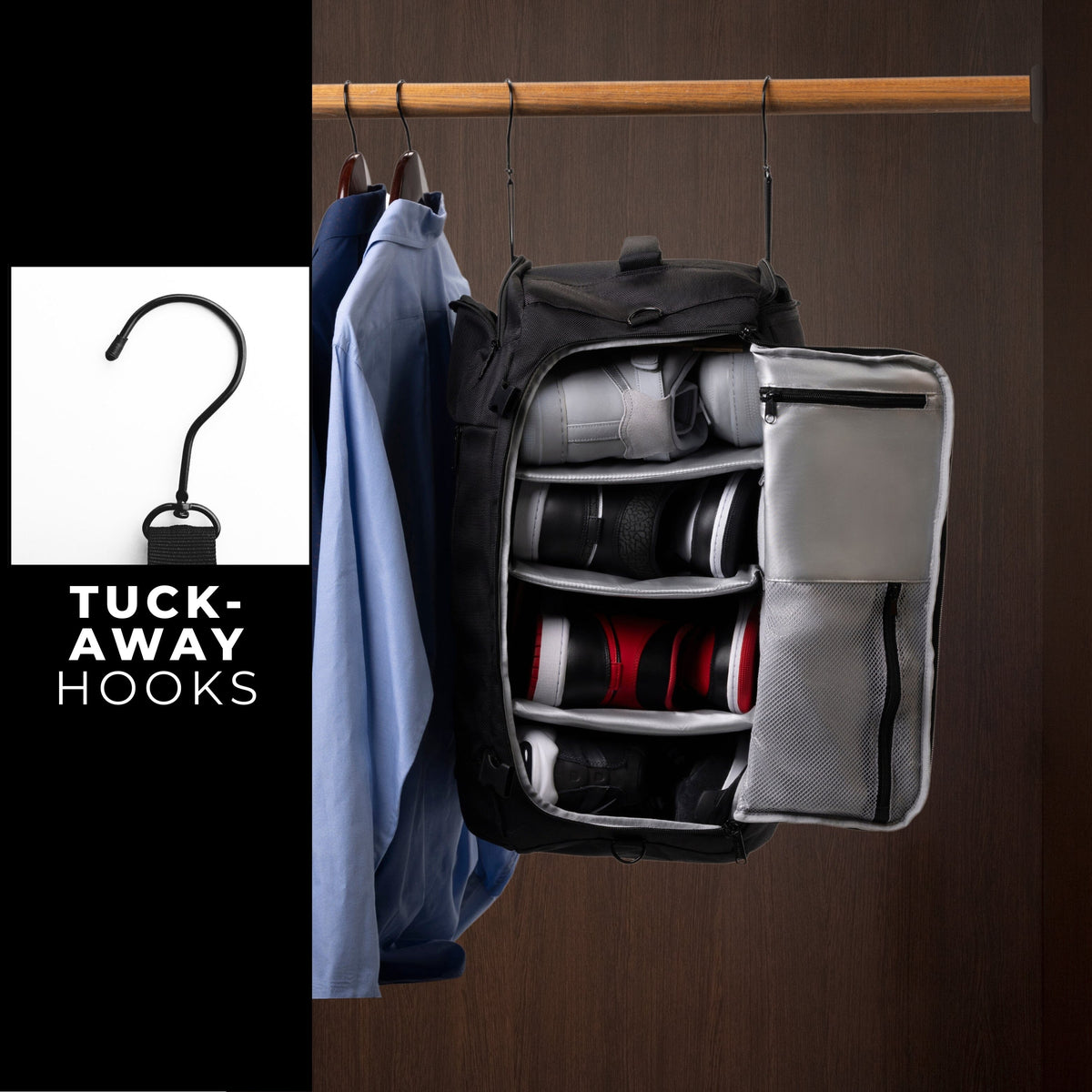 Athletico Sneaker Box Shoe Travel Duffle 