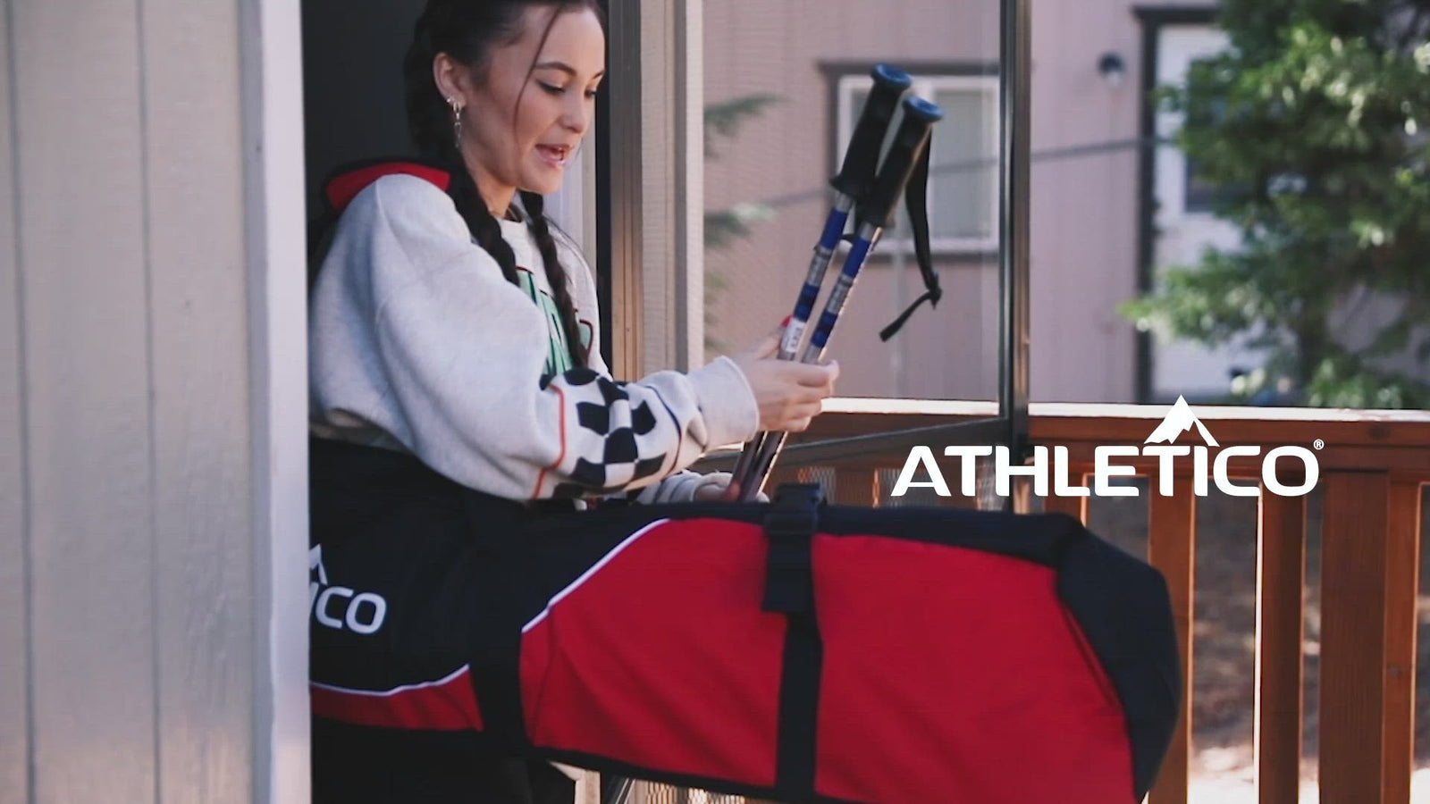 Athletico Mogul Padded Ski Bag