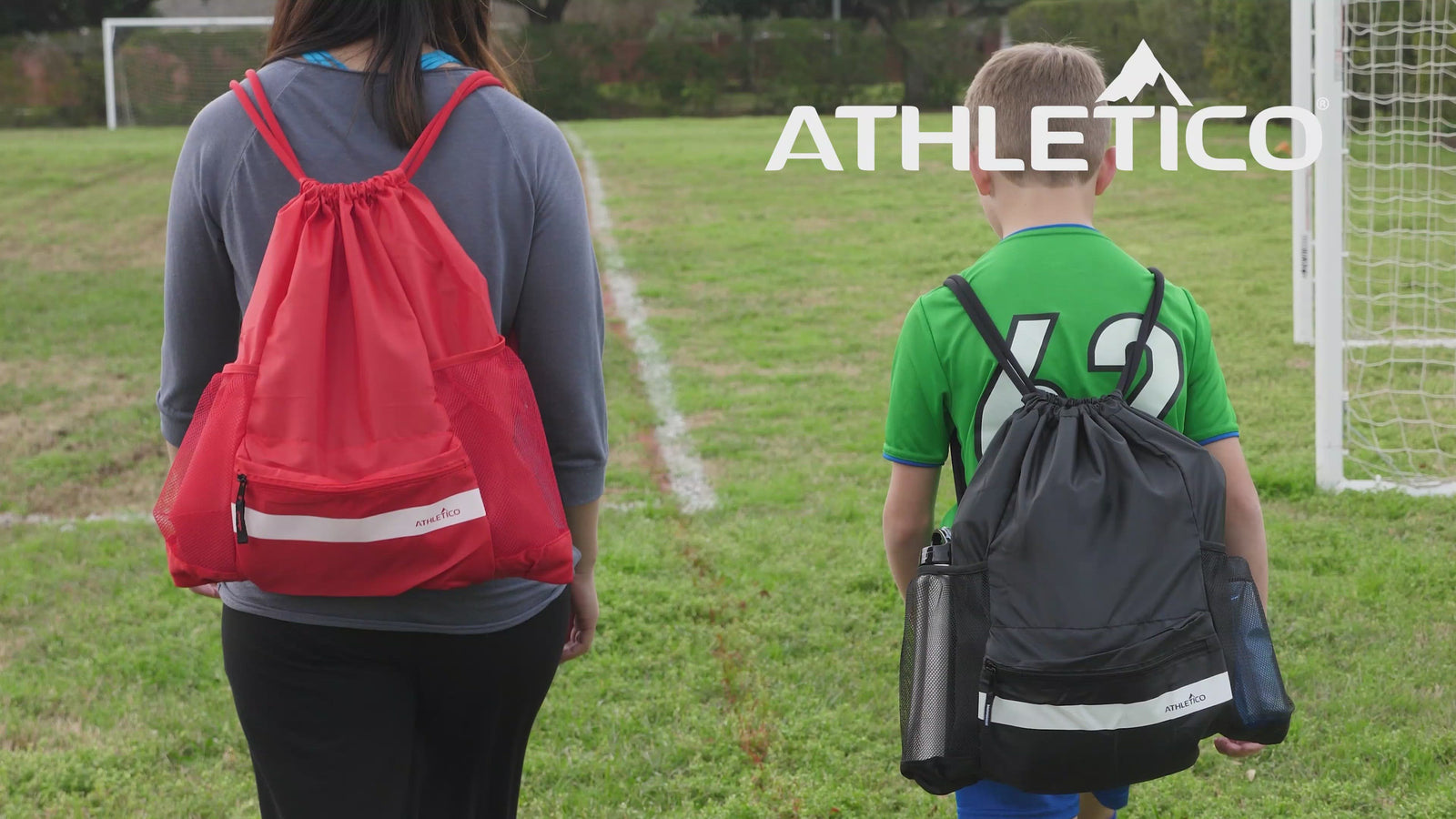 Athletico Drawstring Soccer Bag