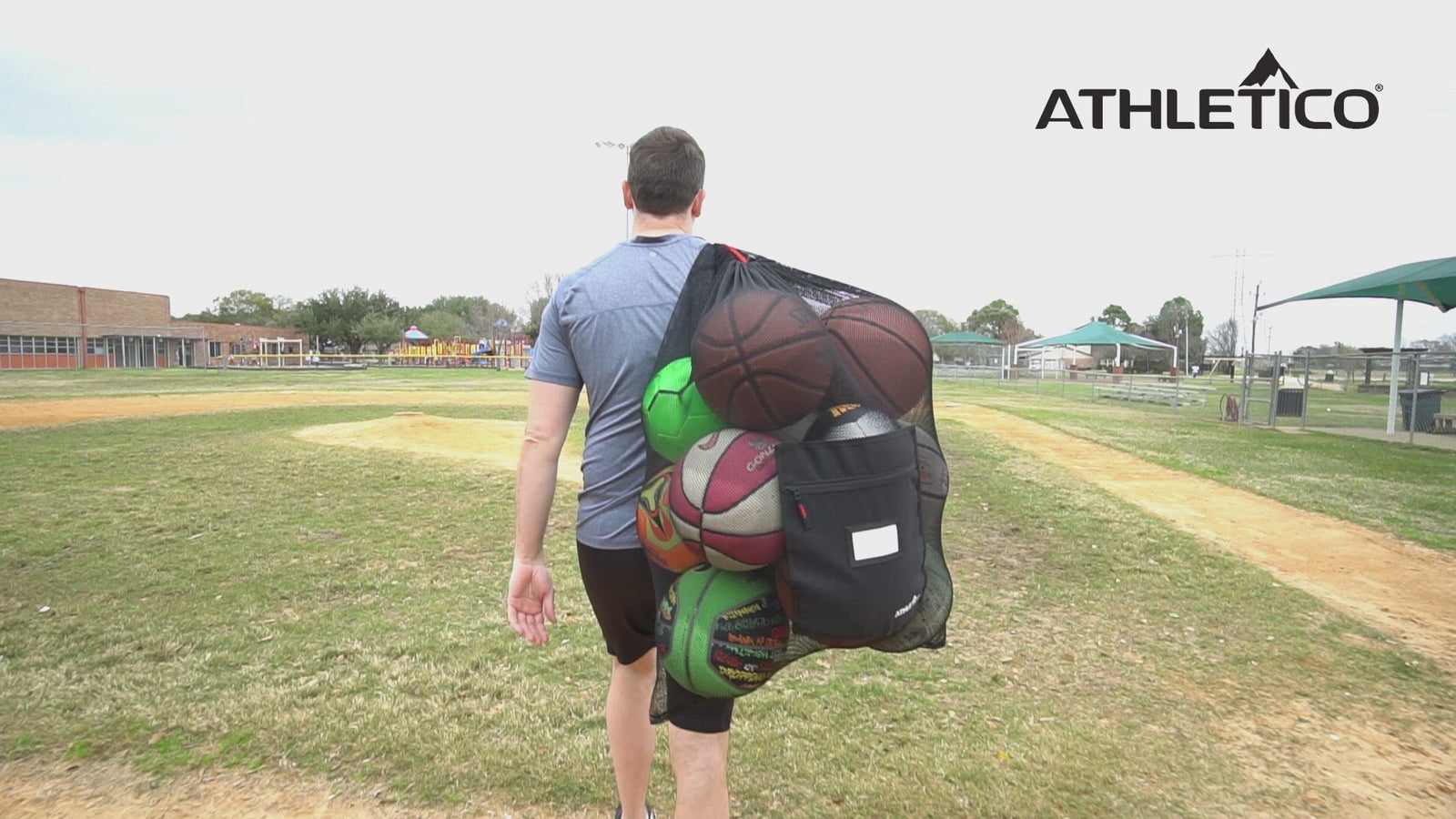 Athletico Extra Large Mesh Ball Bag