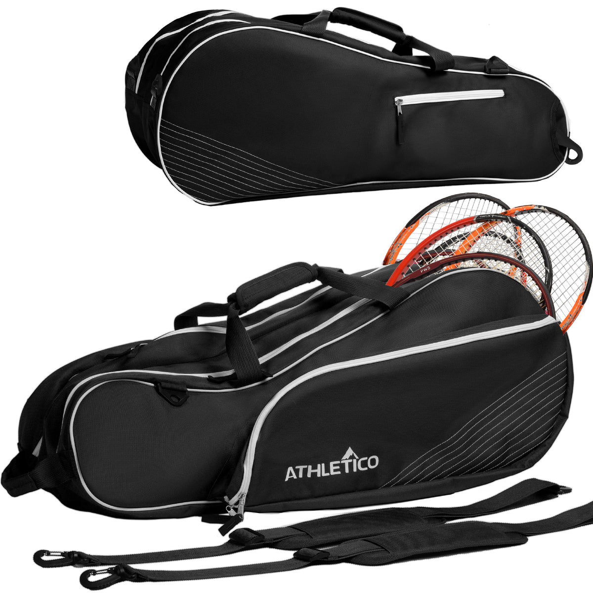 Athletico 6 Racquet Tennis Bag - Athletico