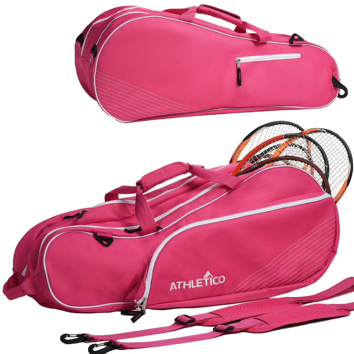 Athletico 6 Racquet Tennis Bag - Athletico