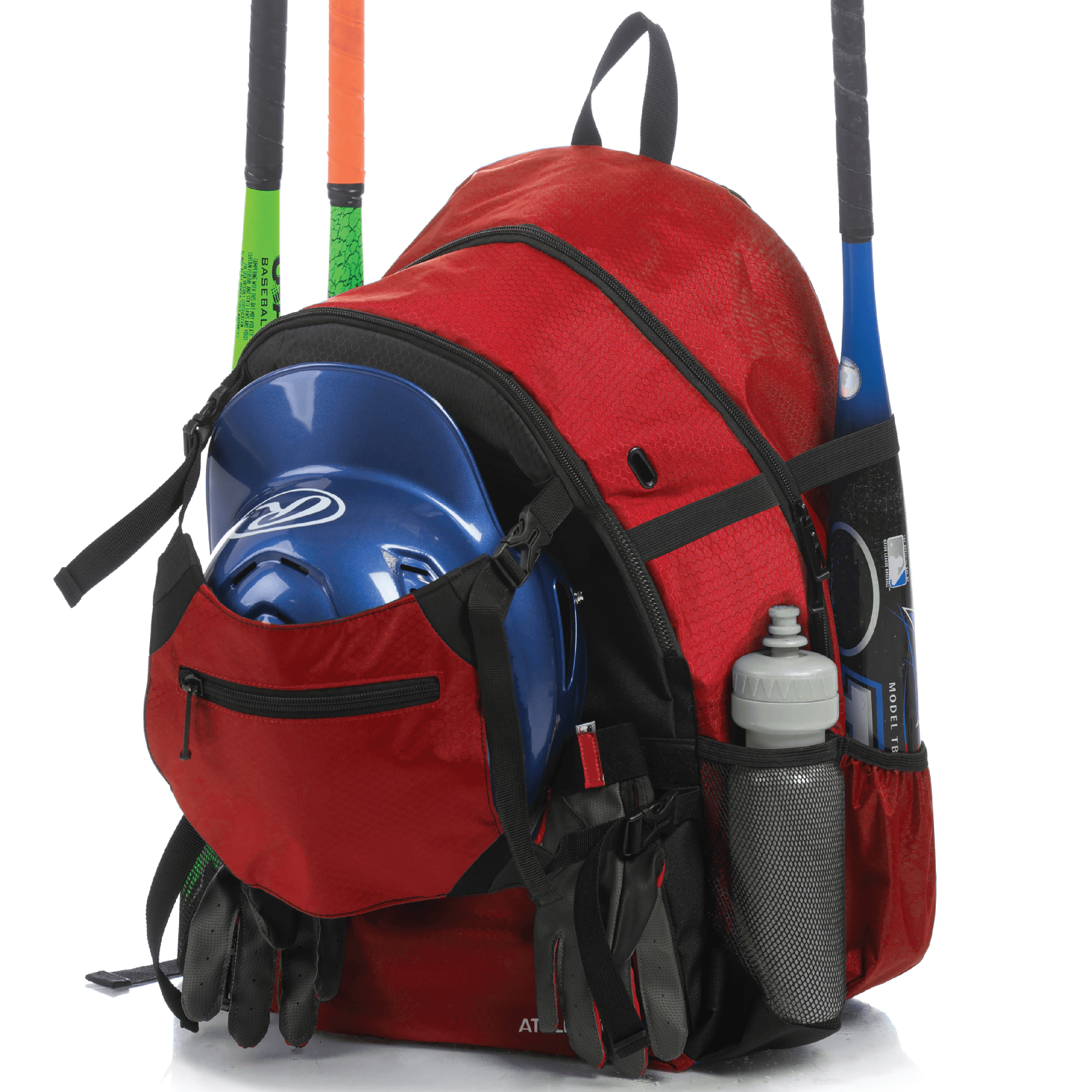 Athletico Advantage Baseball Backpack Red