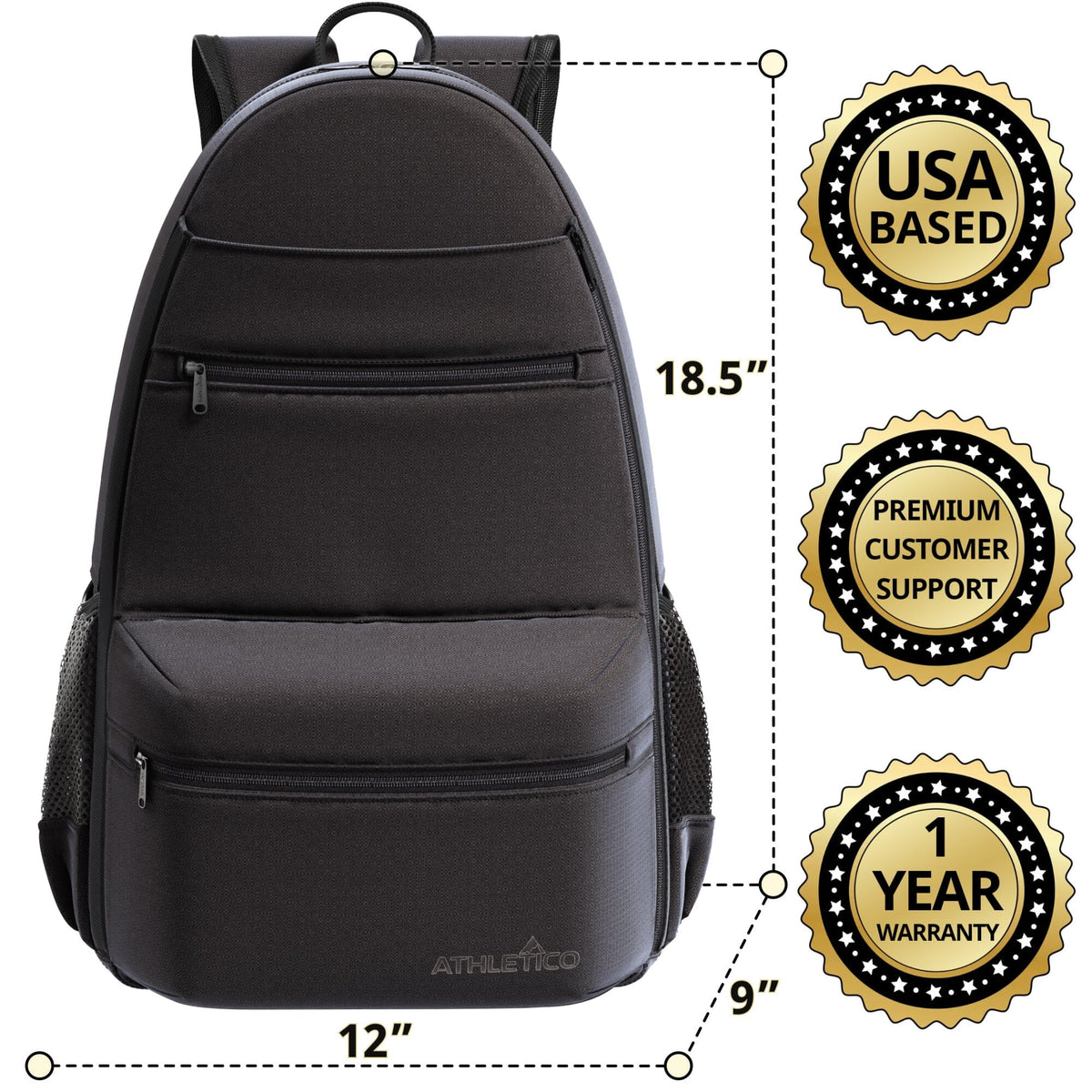 Athletico Compact City Tennis Backpack 