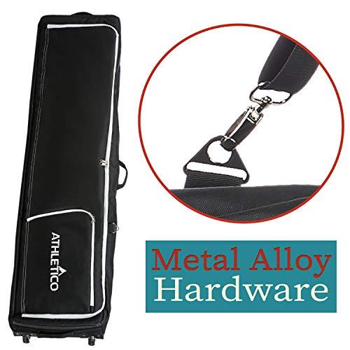 Athletico Conquest Padded Snowboard Bag with Wheels - Athletico