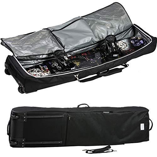 Athletico Conquest Padded Snowboard Bag with Wheels Athletico