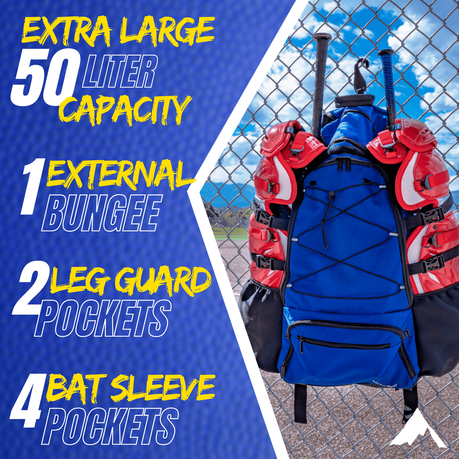Athletico Dominator Baseball Catcher Backpack 