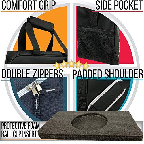 Athletico Essential Bowling Bag &amp; Seesaw Polisher Bundle - Athletico