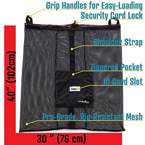 Athletico Extra Large Mesh Ball Bag - Athletico