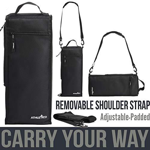 Large Cooler Bag with Shoulder Strap - Black - Home All