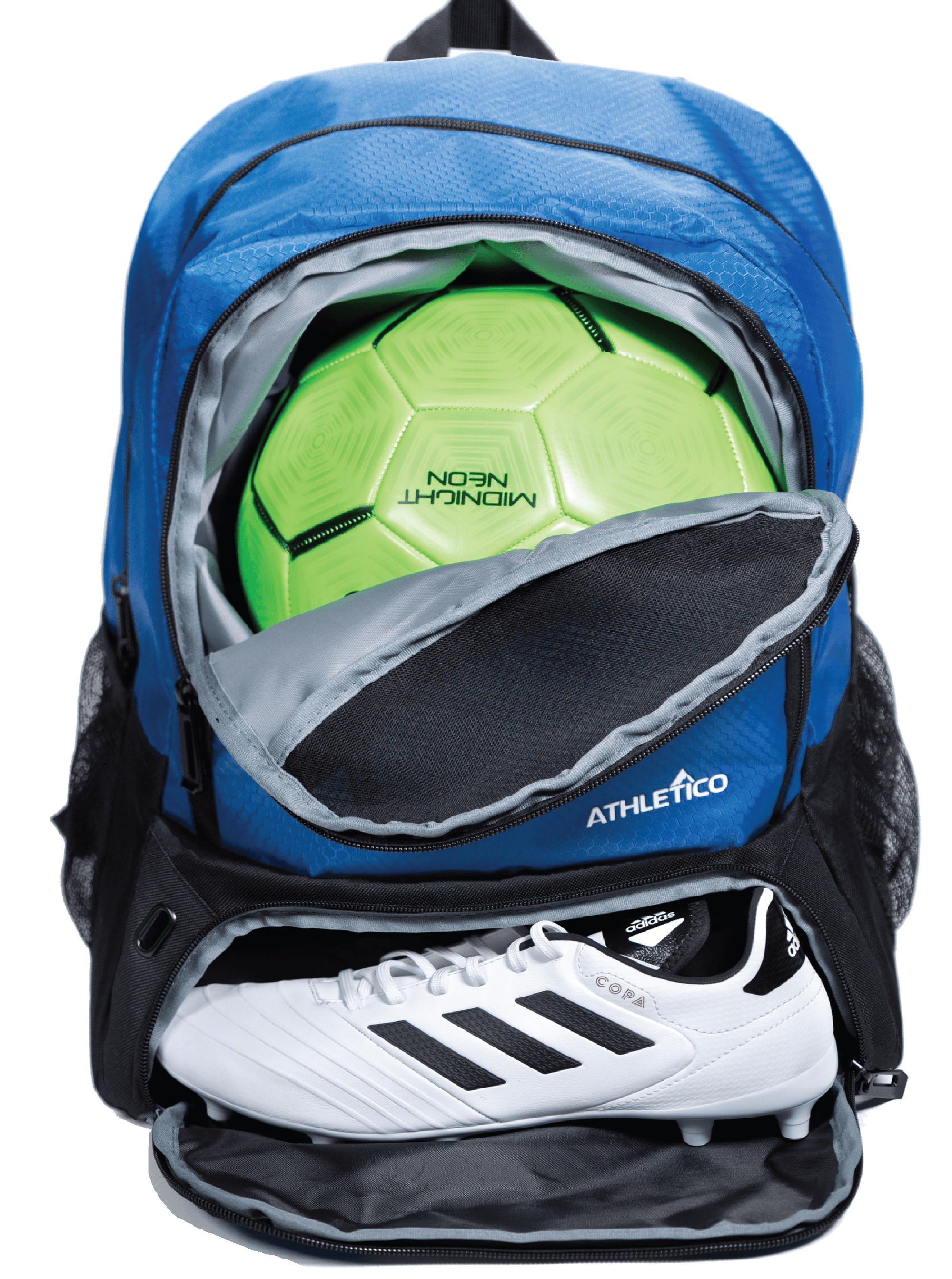 Athletico League Youth Soccer Bag Blue Athletico League Youth Soccer Bag Blue