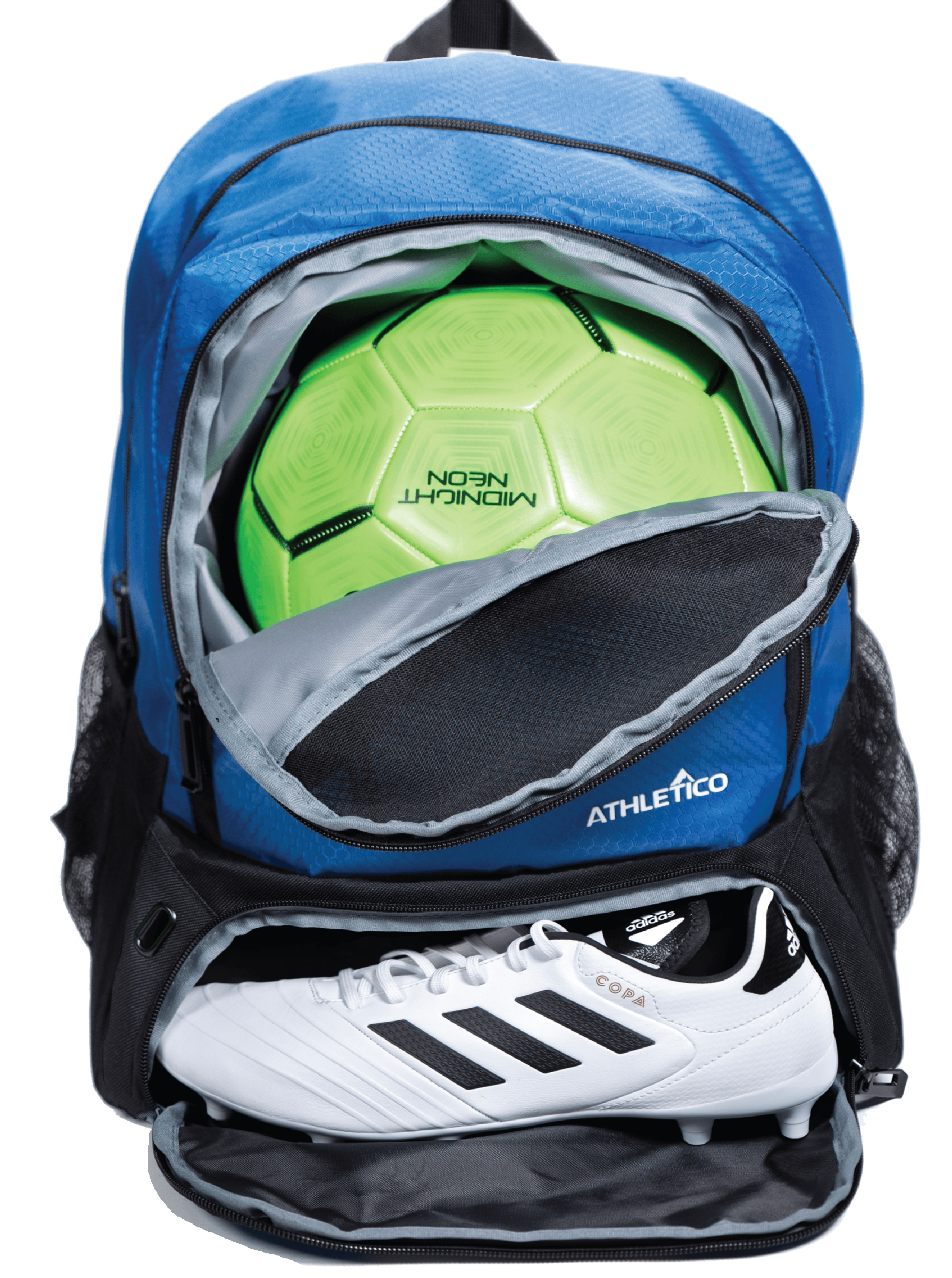 Blue soccer bag hotsell