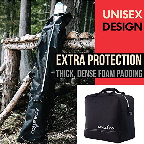Athletico Padded Two-Piece Ski and Boot Bag Combo - Athletico