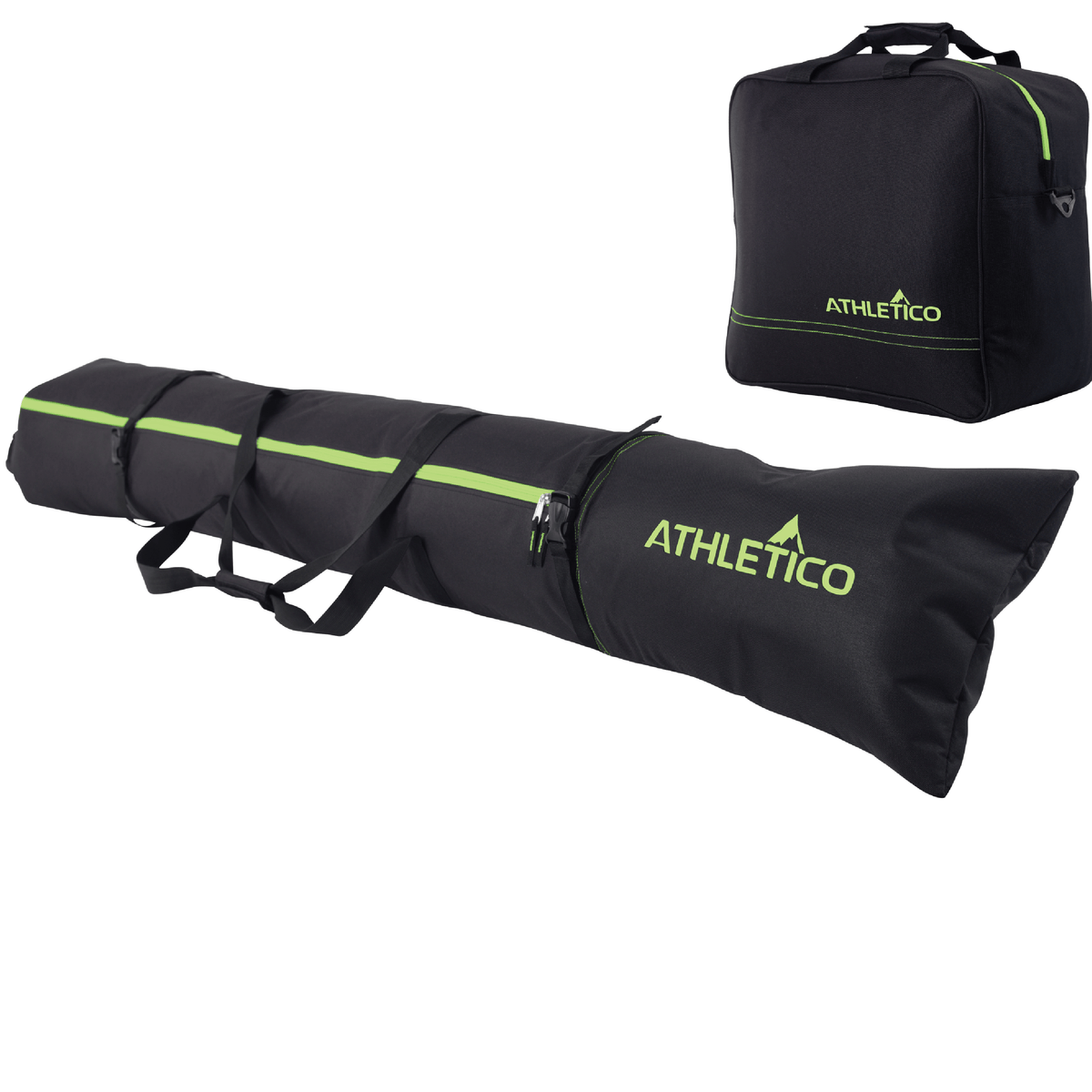 Athletico Padded Two-Piece Ski and Boot Bag Combo - Athletico