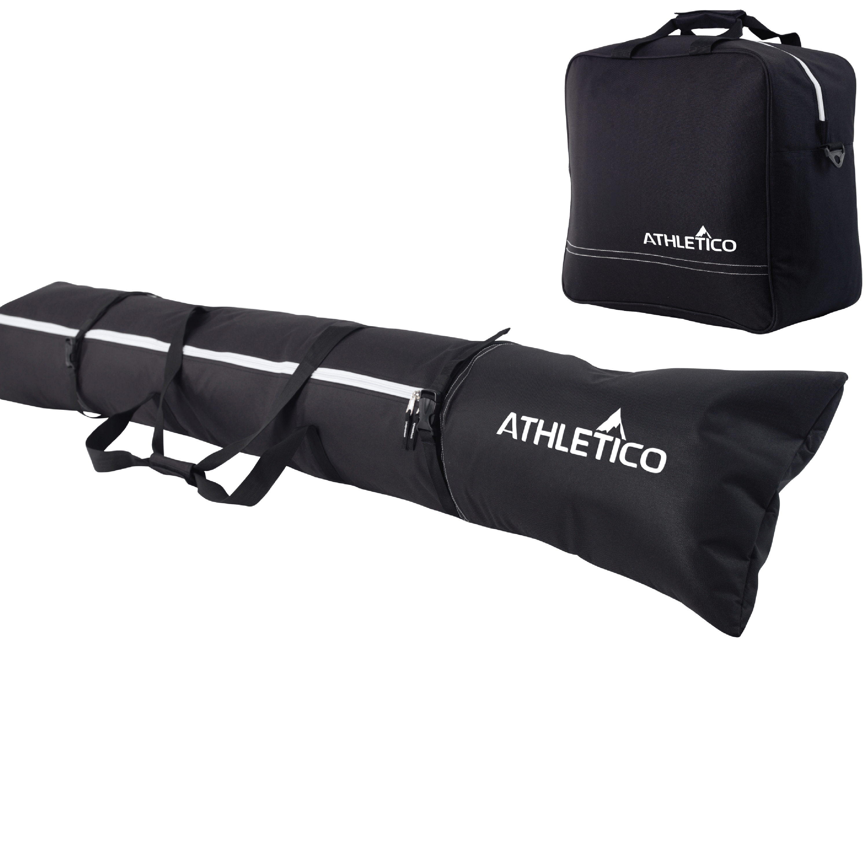 thumbnail image 2 of SAVVYCRAFT Heavy Duty Padded Ski And Boot Bag Combo Set - Waterproof Travel Bags 2 of 4
