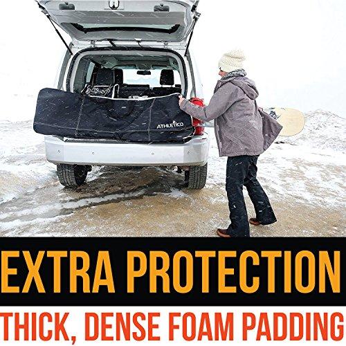 Athletico Padded Two-Piece Snowboard and Boot Bag Combo - Athletico