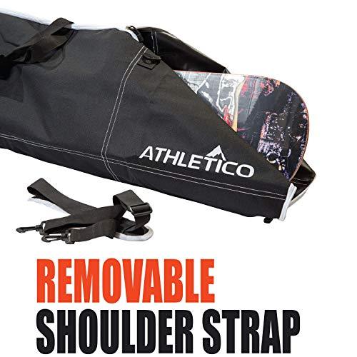Athletico Padded Two-Piece Snowboard and Boot Bag Combo - Athletico