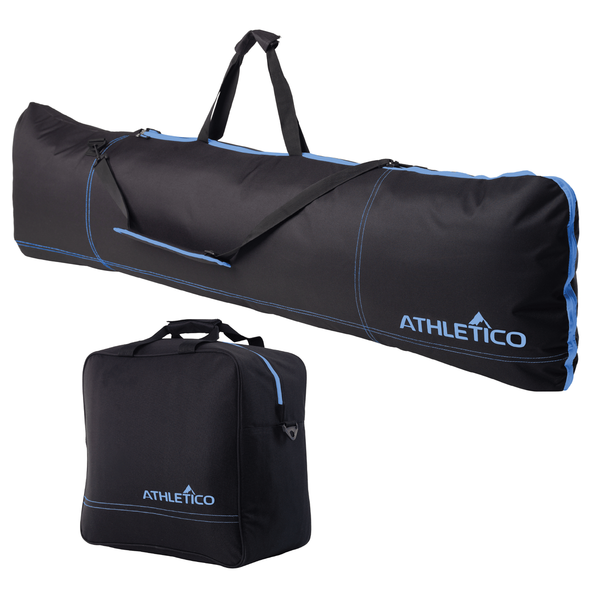Athletico Padded Two-Piece Snowboard and Boot Bag Combo - Athletico