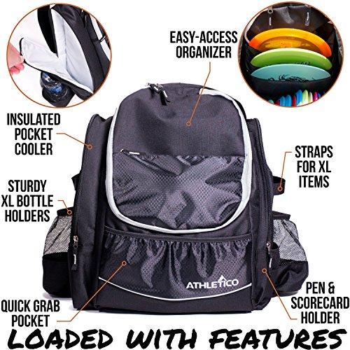 Athletico Powershot Disc Golf Backpack - Athletico