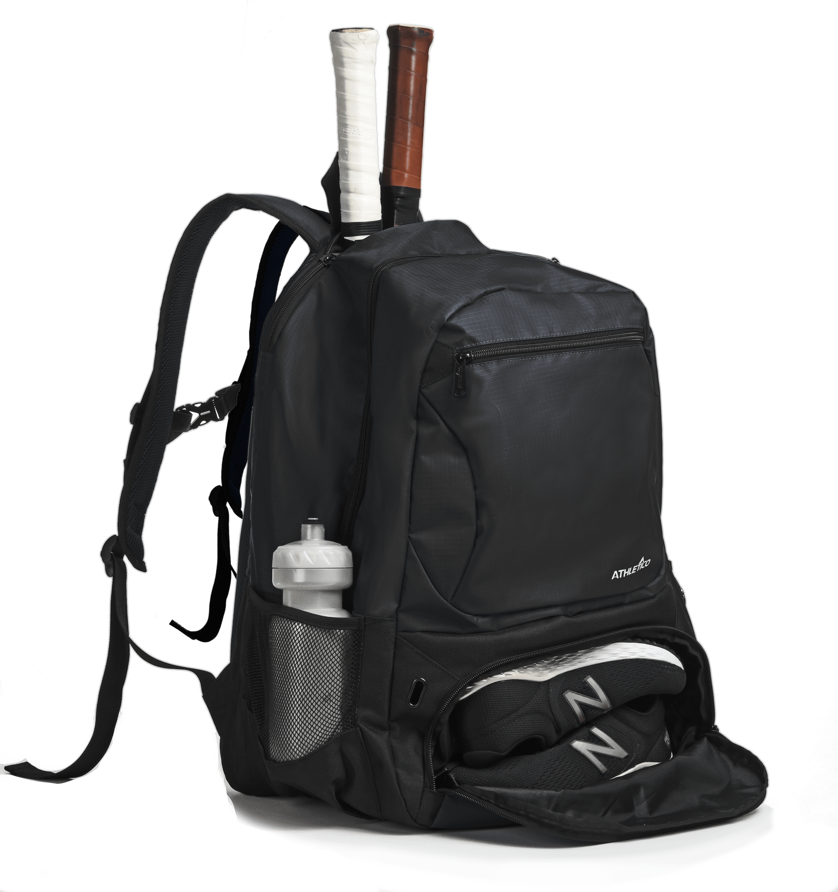 Padded Double Black, Backpack