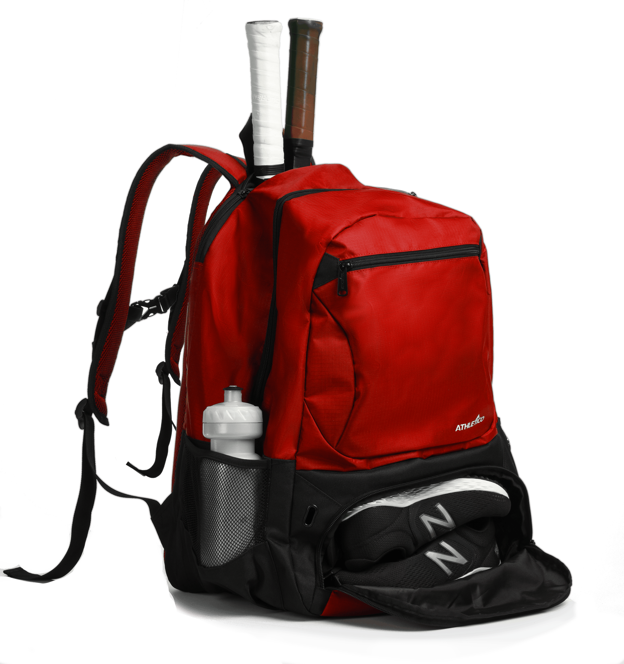 Sac Padel Femme Sac Fourre-tout Tennis & Pickleball - Compartiment Padded Pour 2 Raquettes - 25L - Convertible Sac à Dos Sac Raquette Pickleball Padel
