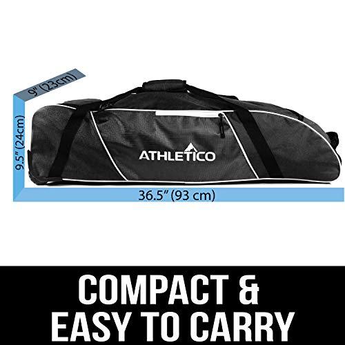 Athletico Rolling Baseball Bag - Athletico