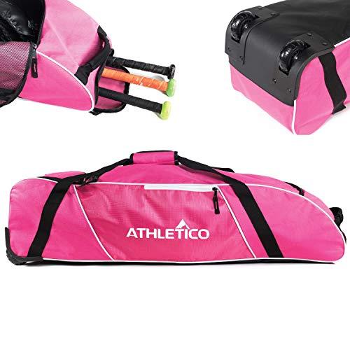 Athletico Rolling Baseball Bag - Athletico