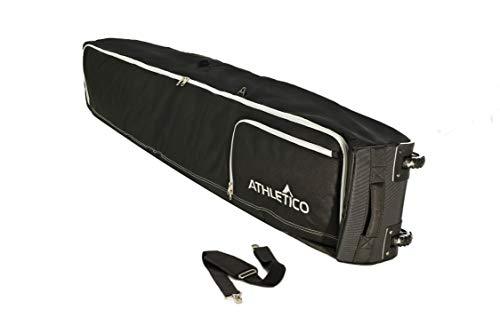Athletico Rolling Double Ski Bag - Padded Ski Bag With Wheels for Air Travel