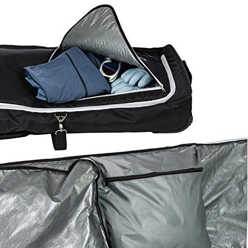 Athletico Rolling Double Ski Bag - Athletico