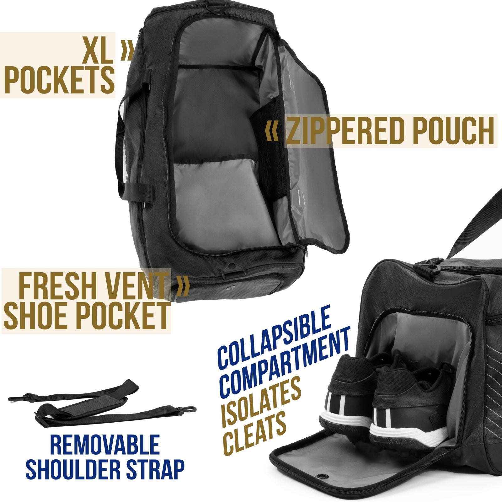 Athletico Sideline Soccer Duffle Bag 