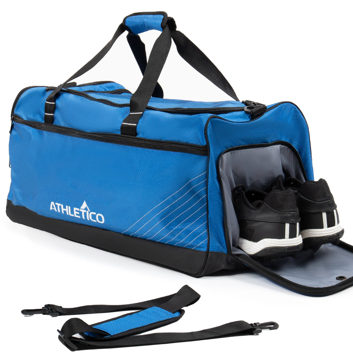 Athletico Sideline Soccer Duffle Bag Blue 