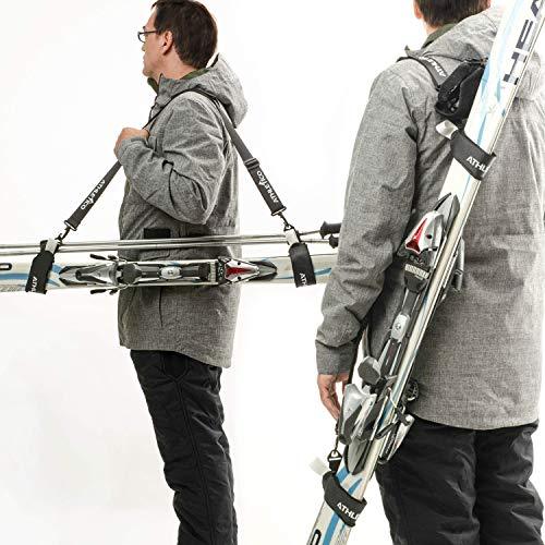 Athletico Ski Carrier Strap &amp; Pole Carrier - Athletico