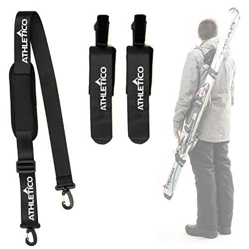 Athletico Ski Carrier Strap & Pole Carrier - Athletico