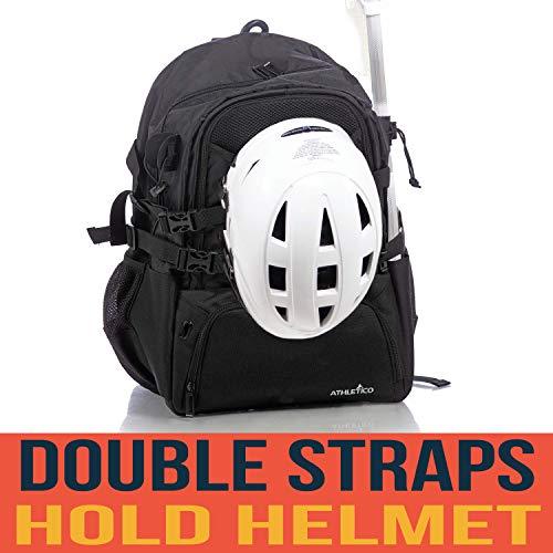 Athletico Turf Lacrosse Bag - Extra Large Lacrosse Backpack - Holds All Lacrosse Or Field Hockey Equipment