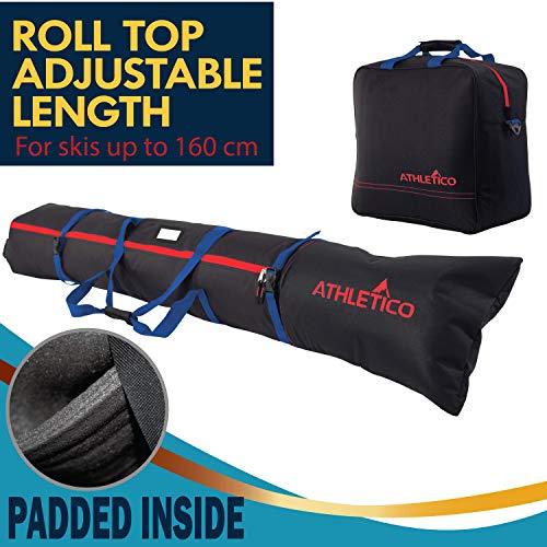 Athletico Youth Padded Ski Bag Combo - Athletico
