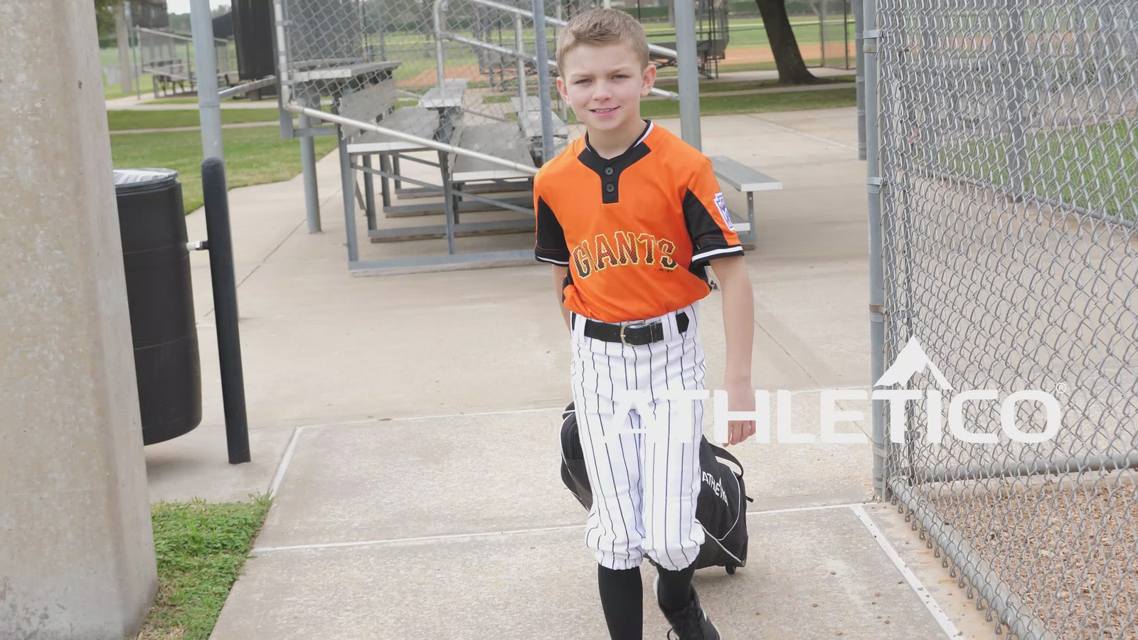 Athletico Rolling Baseball Bag