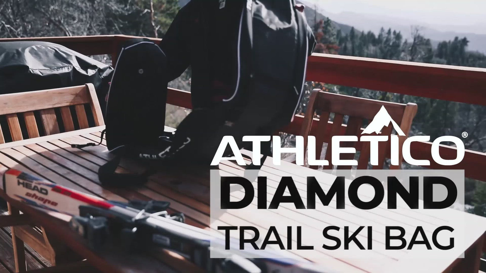 Athletico Diamond Trail Padded Single Ski Bag